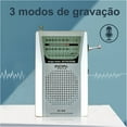 thumbnail image 3 of Radio AM FM Portable BC-R60 2AA à Piles avec Haut-Parleur Prise pour Écouteurs, 3 of 9