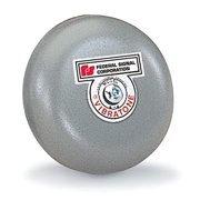 Bell, Bell, Continuous, 120V AC, 98 dB, Industrial Grade/Powder-Coat Paint, Gray, Outlet Box Mount