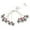 C, variant on EDHITNR 20 LED Battery Operated String Lights, Plastic Christmas Lights 9.84FT Transparent Cable, Cute Holiday Decoration for Window Indoor Outdoor Party