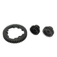 thumbnail image 3 of 46T Spur Gear, Black M1 18T Pinion Precise Machining Wear Resistance  For RC Car, 3 of 8