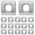 thumbnail image 1 of 30pcs Sliding T Nuts Tee Sliding Slot Nuts For Aluminum Extrusions Frame T-nut Slide In Hammer Head T-nut For T-slot Aluminum Extrusion Profile, 1 of 1