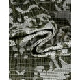 thumbnail image 5 of Jill Zarin Outdoor Collection Area Rug - Dubai (5' 3" x 8' Oval Green/Ivory), 5 of 8
