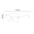thumbnail image 2 of Blue Light Blocking Glasses Unisex Stylish Eyeglasses Blue Light Blocking Square Eyeglasses Clear Lens Blue Light Filter Lens Eyewear, 2 of 6