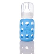 Lifefactory Glass Baby Bottles 4 Pack (4 oz. in Boy Colors)