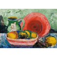thumbnail image 2 of Hedwig Wagner 18x14 Black Ornate Wood Framed Double Matted Museum Art Print Titled - Still Life with Red Plates, Jugs and Lemon (Before 1950), 2 of 5
