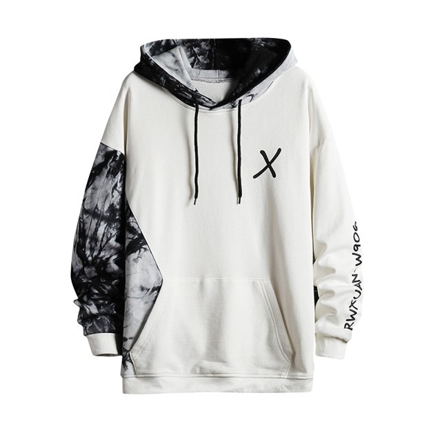 Spring And Autumn Men's Pullover Sweater Hooded Long-sleeved Youth Loose Young Couple's Dress 5XL
