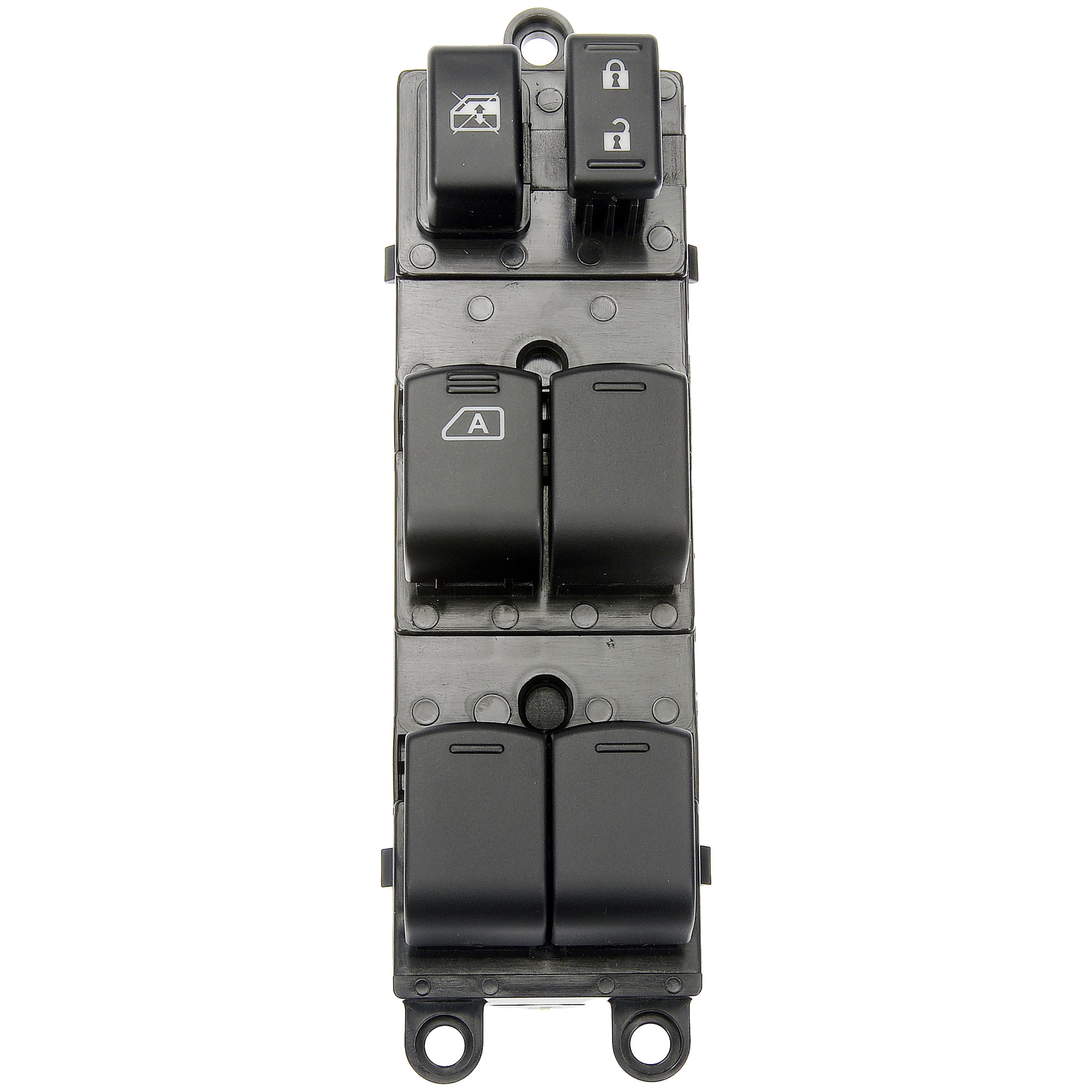 Dorman 901-830 Front Driver Side Power Window Switch - Front Left, 6 Button for Specific Nissan Models
