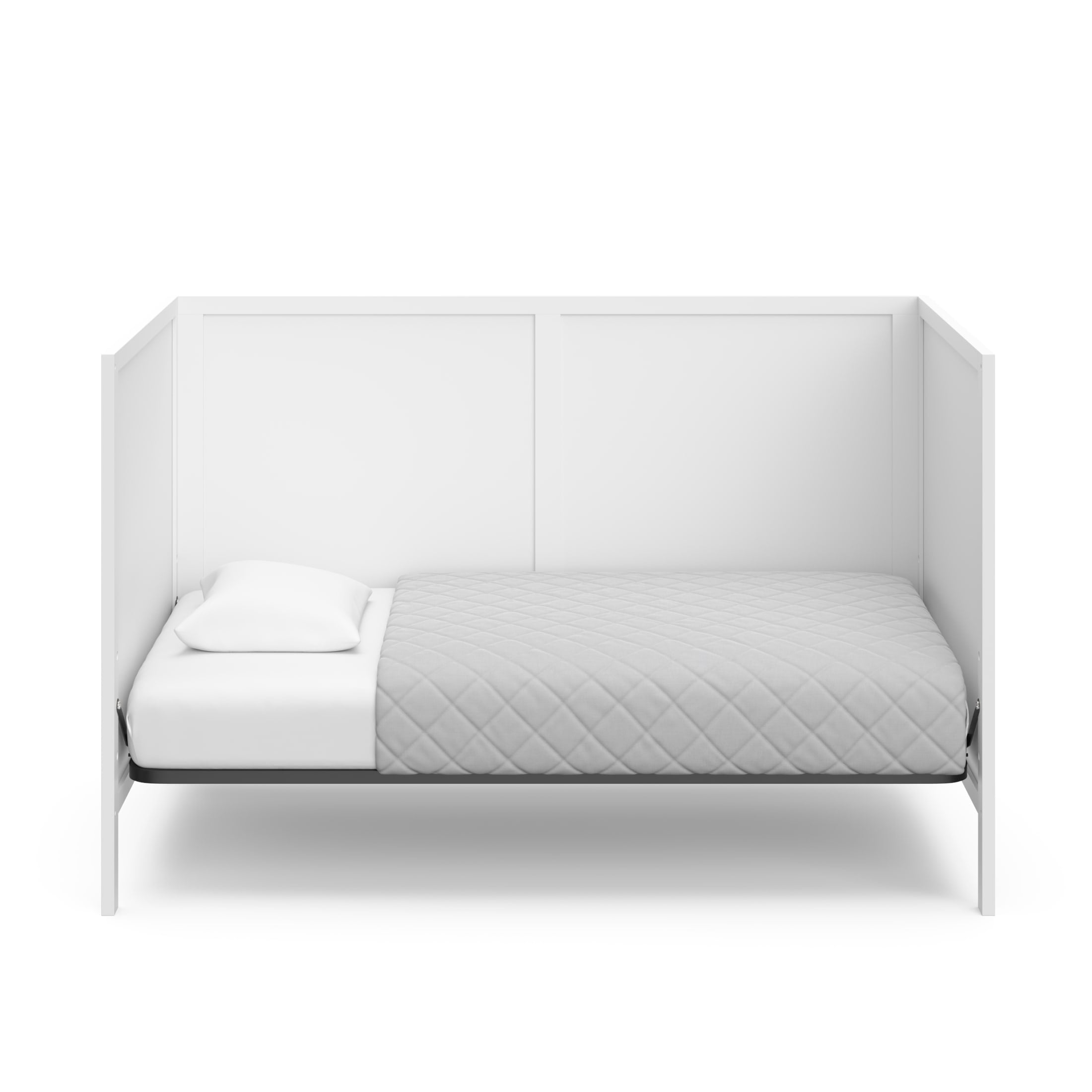 Graco Theo 3-in-1 Convertible Baby Crib, White