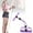 Purple, variant on Detachable 3-Pipe Pedal Resistance Trainer - Adjustable Portable Home Gym Equipment for Strength Training, Compact Fitness Machine with Resistance Bands, Workout Gear for Beginners & Athletes