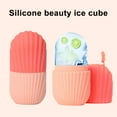 thumbnail image 4 of tasrioml Ice Face Roller Ice Cube Mold with Lid Anti-slip Ice Tray Shrink Pores Ice Maker for Eye Puffiness Face Tightening Skin Rejuvenating, 4 of 8