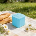 thumbnail image 4 of Lunxisen 3 Pcs Silicone Snack Containers Leakproof Food Storage for On the Go Salad Dressing Condiment Containers Reusable Mini Kitchen Essentials, 4 of 9