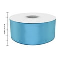 thumbnail image 3 of Turquoise Double Faced Satin Ribbon2 Inch X 50 Yards, 3 of 8