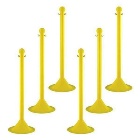 Manufacturer Varies Light Duty Stanchion,41 In. H,PK6 91502-6