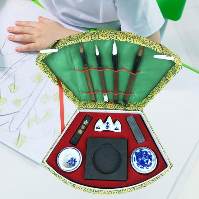 Kits de pinceles de escritura, juego de caligrafía, suministros de escritura, manualidades educativas duraderas, regalo de cumpleaños, herramientas de