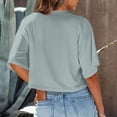 thumbnail image 4 of Womens Blouses And Tops for Work Beach Shirt Sunshine White Womens Tops Dressy Casual Tunic Shirts for Women Dry Fit Work, 4 of 5