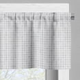 thumbnail image 5 of Ambesonne Polka Dot Valance & Curtain, Neutral Art Circles Boho, 55"x24", Pale Purpleblue Grey, 5 of 7