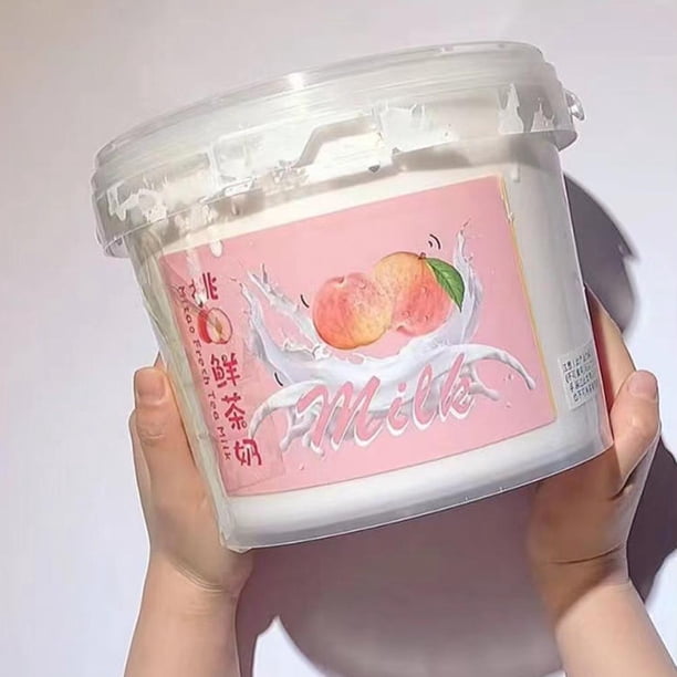 Juguete de slime de agua falsa Hug Milk, que se puede cubrir con burbujas, juguete líquido de simulación para niños, juguete de Halloween