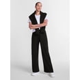 thumbnail image 2 of Athletic Works Women's and Women's Plus Barrel Leg Fleece Pants, 28.5" Inseam, Sizes XS-4X, 2 of 5