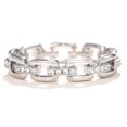 thumbnail image 1 of 18K Gold Plated Chain Link Ring | Open Link Ring | Statement Chain Ring, 1 of 7