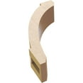 thumbnail image 6 of Ekena Millwork 3"W x 8"D x 12"H Lafayette Rough Cedar Woodgrain TimberThane Knee Brace, Primed, 6 of 6