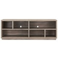 thumbnail image 2 of Evelyn&Zoe Bowman Rectangular TV Stand for TV's up to 75", Gray Oak, 2 of 9