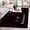 Black, variant on 3'x5' Area Rugs, Basketball Indoor Outdoor Area Rug for Living Room Bedroom, Modern Funny Minimalist Sports Washable Bathroom Rugs Kitchen Floor Carpet Mats Home Decor Aesthetic