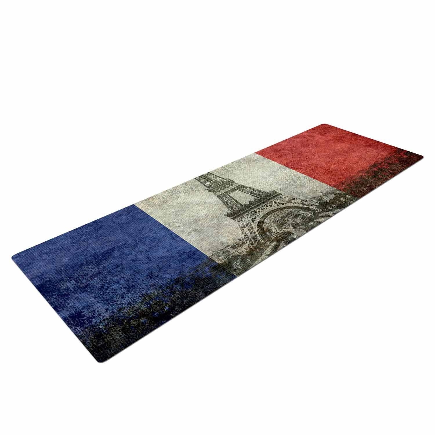 BS1008AYM01 Multicolor 72 x 24-Inch KESS Global Inc Kess InHouse Bruce Stanfield South Africa Yoga Exercise Mat