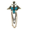 thumbnail image 3 of de con de y cadena con borlas de lucite azul, 3 of 9