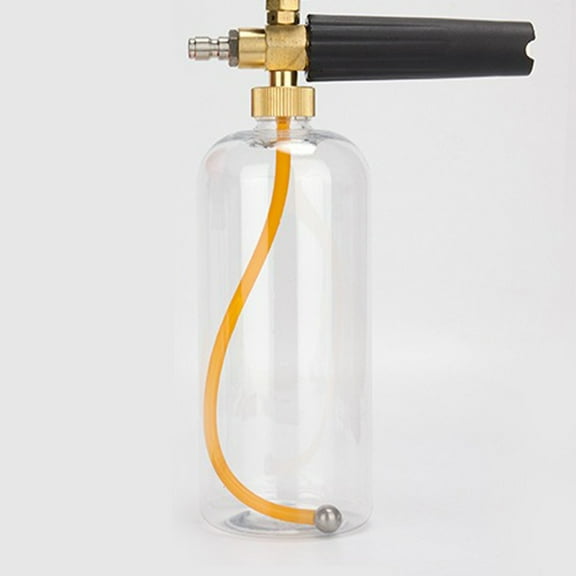 Raindrops 2pcs Foam Sprayer for Car Wash with Adjustable Spray Foam Sprayer for Driveways and Outdoor Cleaning Pressure Washer Adapter Bottle for Easy Use