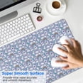 thumbnail image 4 of Long Mouse Pads for Desk,Cartoon Unicorn Rainbow Cloud Pattern Desk Mats on Top Of Desks, Desk Mouse Pad Extra Large with 3mm Non-Slip Base and Stitched Edge for Gaming,Office,Work,Home 31.5"x15.7", 4 of 6