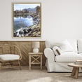 thumbnail image 2 of Stupell Industries Lake Cabin Forest Landscape Gold Framed Floater Canvas Wall Art design by Marcus Prime, 31 x 25, 2 of 9