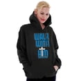 thumbnail image 3 of Walk With Him Jesus Christ Faith Unisex Plus Fleece Graphic Hoodie Brisco Brands 5X, 3 of 5