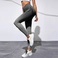 thumbnail image 5 of XFLWAM Women's High Waisted Leggings Tummy Control Workout Gym Sport Yoga Pants with Pockets Black S, 5 of 5