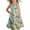 Dark Green, variant on Girls Bunny Print Dresses Spring Easter Dresses for Girls Size 4-12 Spring Cute Midi Dresses Sleeveless Crew Neck Party Dress Kids Tween Girls Clothes