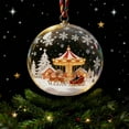 thumbnail image 6 of TanSiDing 15pcs Acrylic Christmas Tree Hanging Ornaments, Shatterproof Holiday Decorations for Indoor Outdoor Home Party Fireplace Car Rearview Mirror Festive Decor, 6 of 7