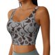 thumbnail image 2 of Fotbe Brown Moose with Pinecones Sujetador Deportivo Largo sin Aros para Mujer con Almohadillas y Soporte Medio, Transpirable y Absorbente, Camiseta Tipo Chaleco o Tank Top-X-Large, 2 of 8