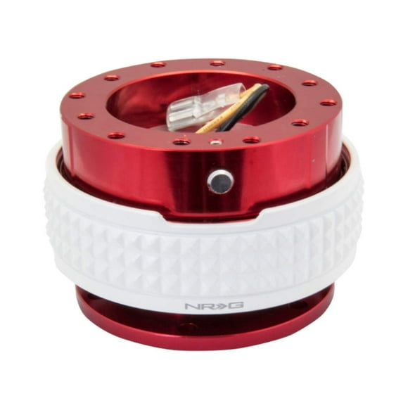 NRG Innovations SRK-210RD/GL Quick Release Kit (Red Body / Glow in the Dark Pyramid Ring)