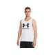 thumbnail image 3 of Camiseta sin mangas Sportstyle Logo de Under Armour para hombre, talla mediana, blanca, 3 of 4