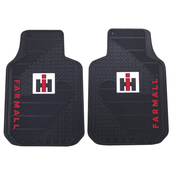Plasticolor 001461R01 IH International Harvester Farmall Universal Fit Car Truck SUV Front Floor Mats Pair