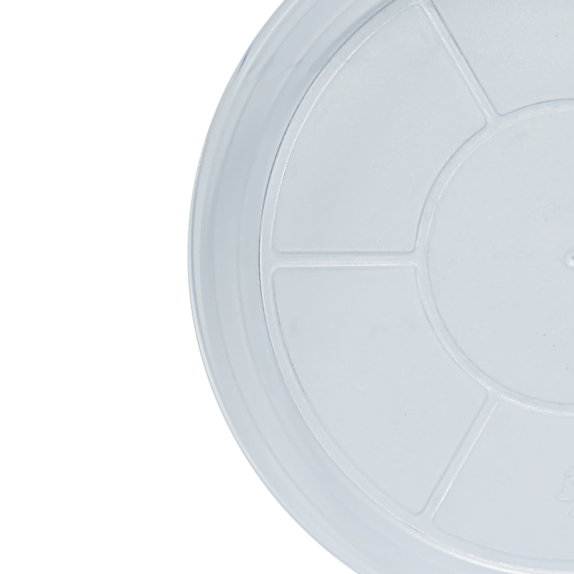 Better Homes & Gardens Vinyl Translucent Round Resin Saucer, 16-inch, Indoor & Outdoor Use