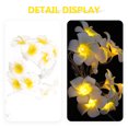 thumbnail image 3 of OUNONA Plumeria String Lights White LED String Lamp Lighting for Bedroom and Deck, 3 of 8