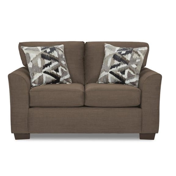 James Loveseat Sofa, Brown