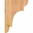 thumbnail image 3 of 3 1/2"W x 10"D x 14"H New Brighton Smooth Corbel, Western Red Cedar, 3 of 9