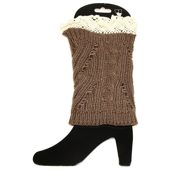 Falari Women Crochet Knitted Leg Warmer