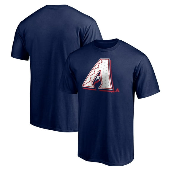 Men's Navy Arizona Diamondbacks Red White and Team T-Shirt