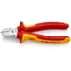 thumbnail image 1 of KNIPEX 70 06 160 SB Pinzas de corte diagonal aislados con fundas en dos componentes, según norma VDE cromado 160 mm, 1 of 1