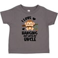 thumbnail image 3 of Inktastic Monkey I Love Hanging out with My Uncle Boys or Girls Toddler T-Shirt, 3 of 5