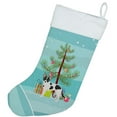 thumbnail image 2 of Caroline's Treasures Jackhuahua Multi-color Christmas Stocking, with Soft Suede Fabric 18", 2 of 3