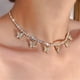 thumbnail image 2 of Collar para mujer, joyería para mujer, joyería para mujer, collar con colgante de oro rosa para mujer, cadena para suéter, regalo para mujer, collar con colgante, 2 of 4