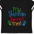 thumbnail image 4 of Inktastic Gammie Loves Me Grandkids Boys or Girls Toddler T-Shirt, 4 of 5